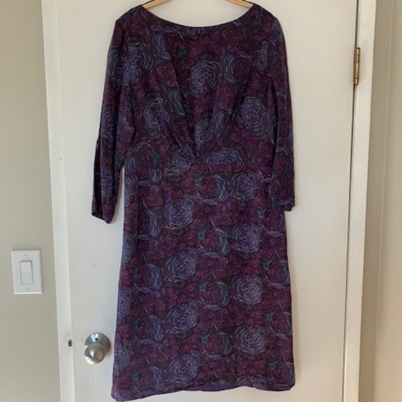 NWOT beautiful Liberty Art Fabrics silk dress - Picture 1 of 8